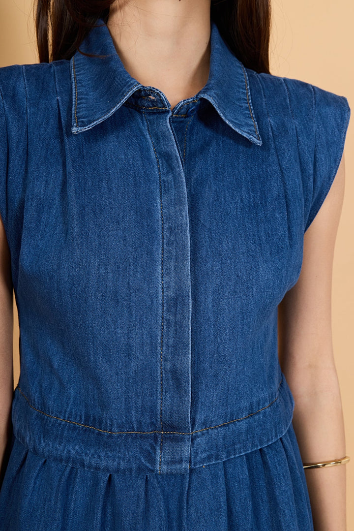 Celie Dress (Denim)