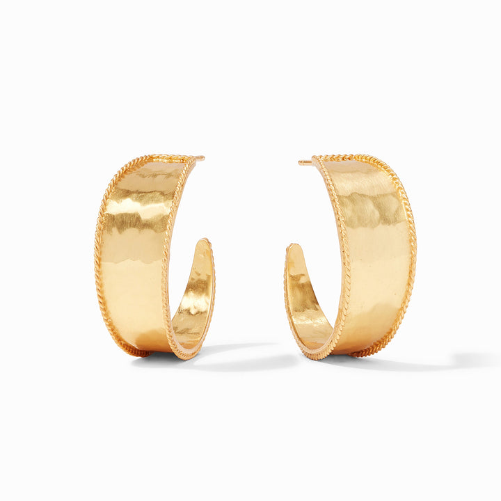 Savoy Hoop (Gold) Medium