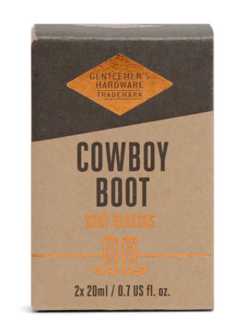 Cowboy Boot Shot Glasses