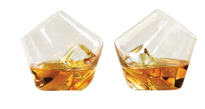 Rocking Whiskey Glasses
