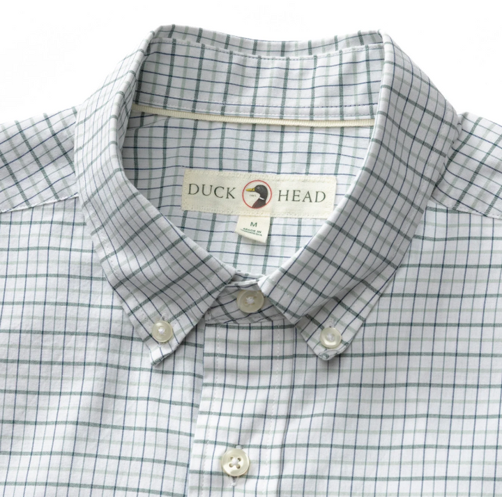Cotton Cashmere Poplin Shirt (Spruce Mist)