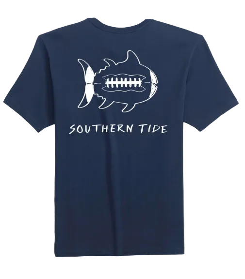 Gameday Football Tee (Navy/White)