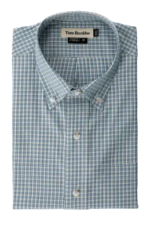 Ensley Pinpoint Oxford Shirt (Gray Mist)