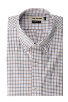 Ensley Pinpoint Oxford Shirt (Cornflower)