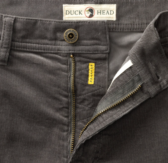 Holston Corduroy Five-Pocket Pant  (Fossil Gray)