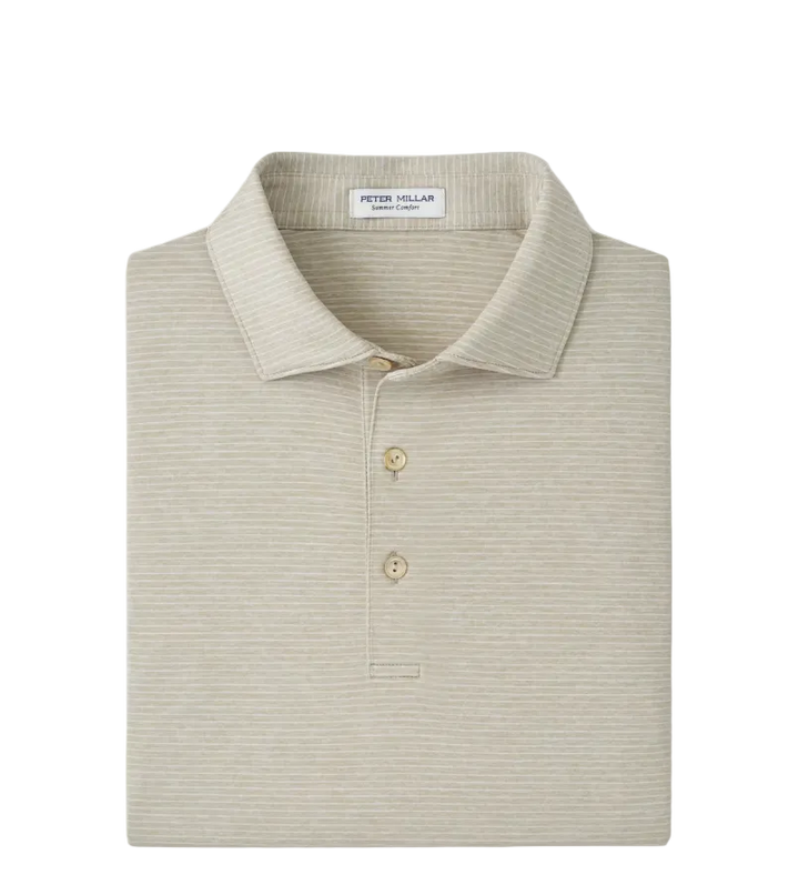 Highlands Performance Jersey Polo (Biscuit)