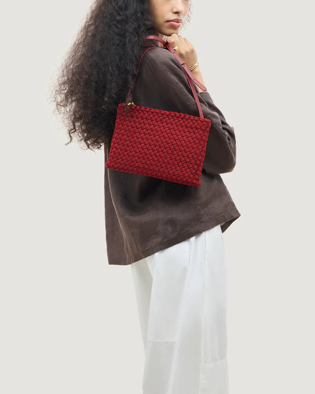 Soho Envelope Crossbody (Rosso)