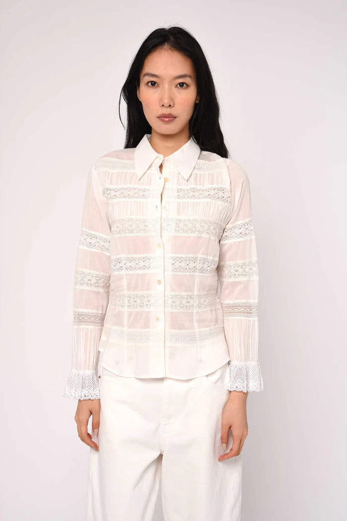 Lacey Top (White)