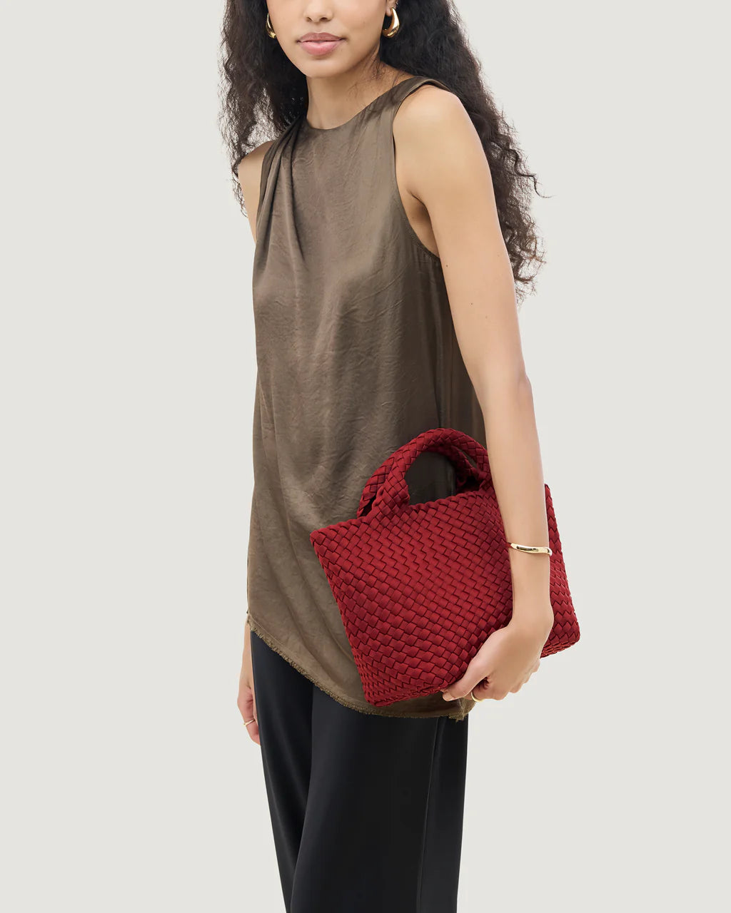 St. Barths Small Tote (Rosso)