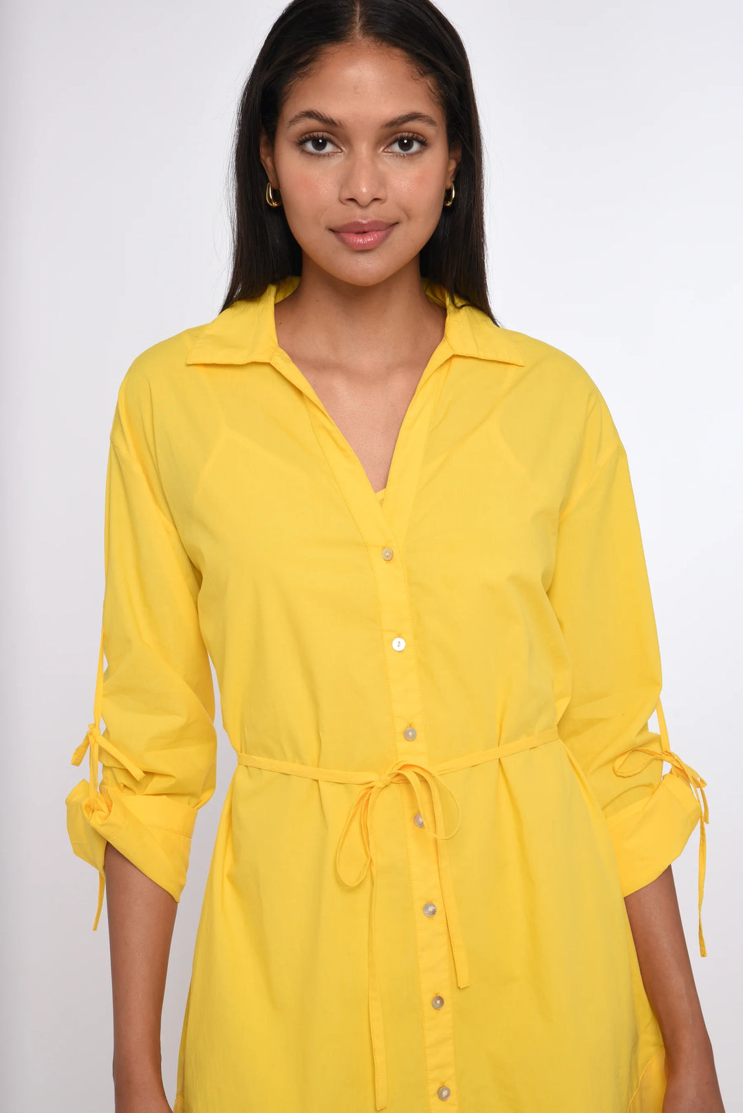Shannon Mini Dress (Vibrant Yellow)