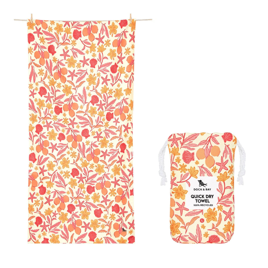 Quick Dry Towel (Tangerine Tide)