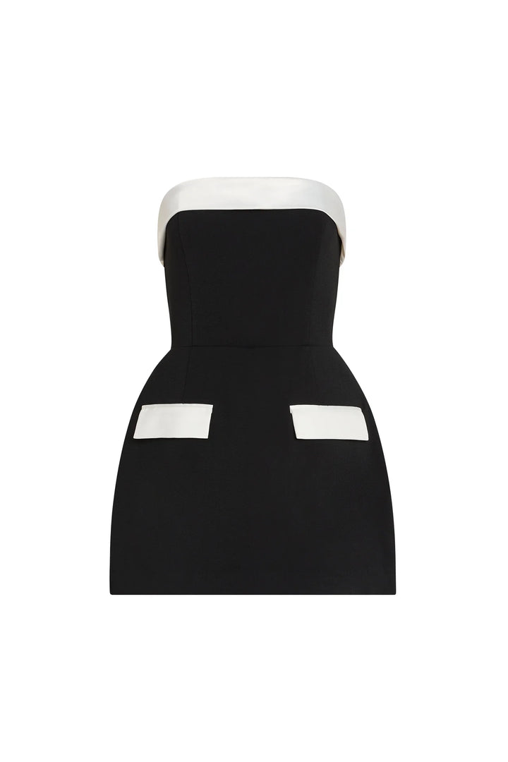 Lucienne Romper (Black/Ivory)