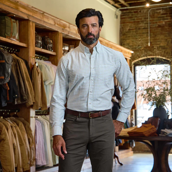 Culver Oxford Shirt (Khaki Sky)