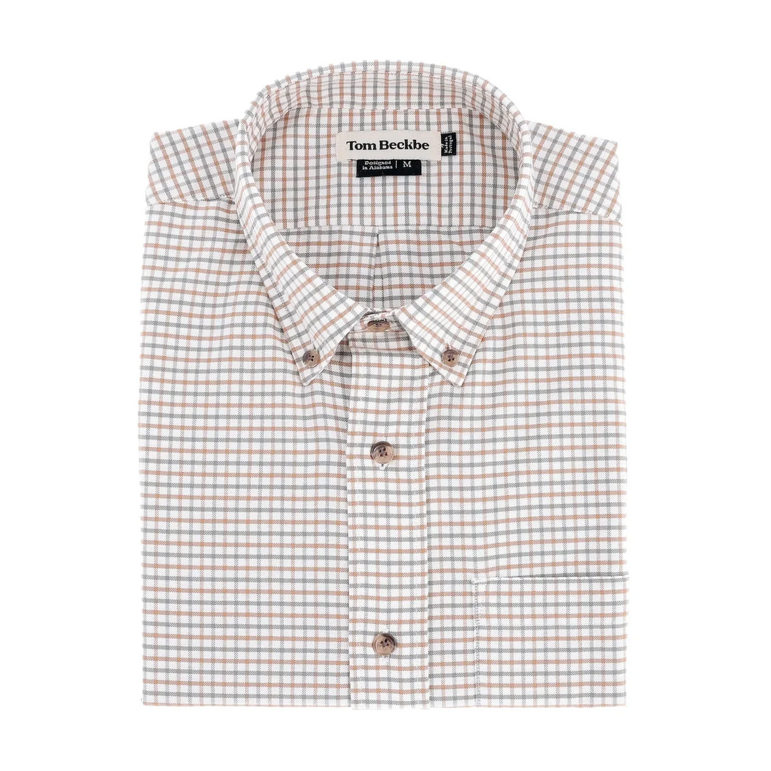 Culver Oxford Shirt (Rust Grey)