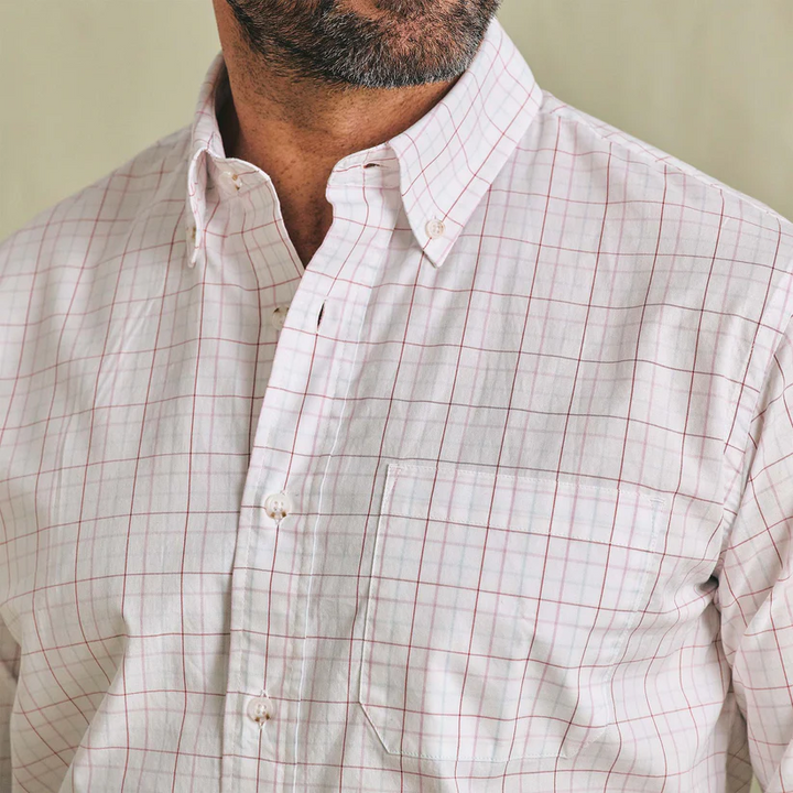 Ensley Pinpoint Oxford Shirt (Plum)