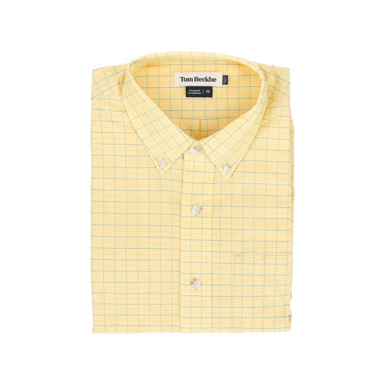Sport Shirt (Yellow Plaid)