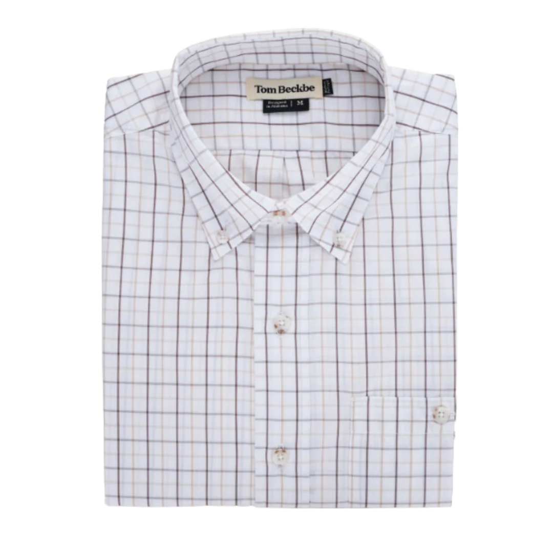 Monroe Poplin Shirt (Branco)