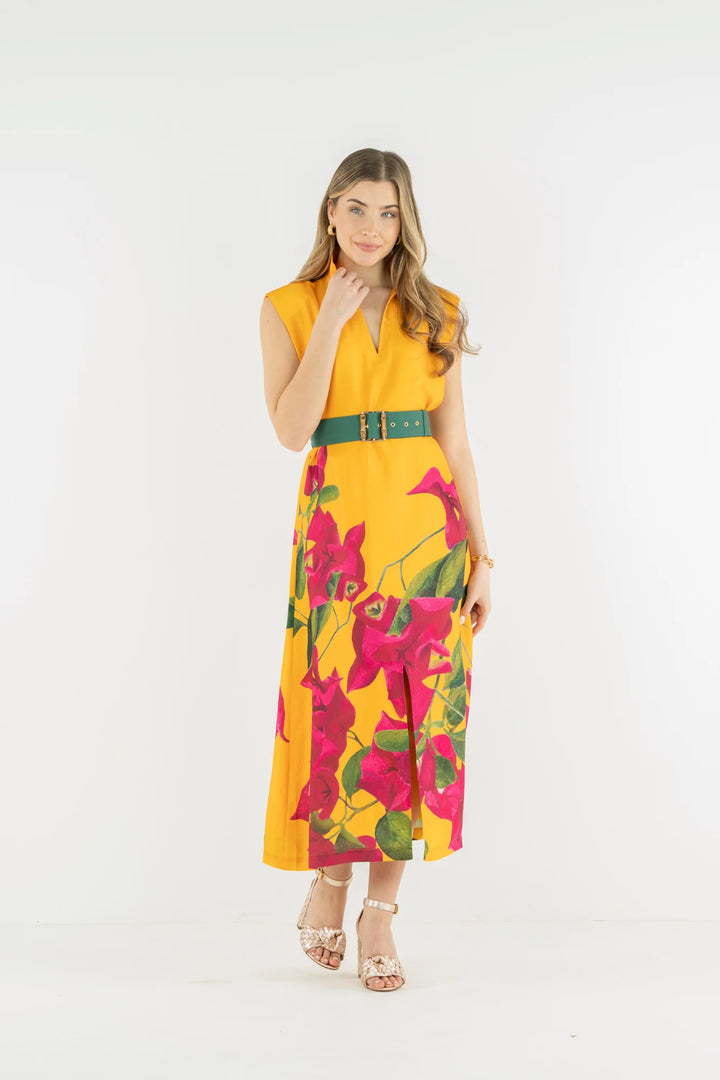 Roma Dress (Bougainvillea)