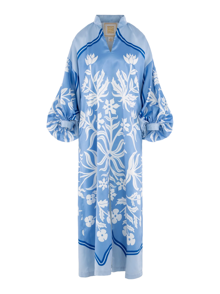 Fiona Dress (Dutch Tile)