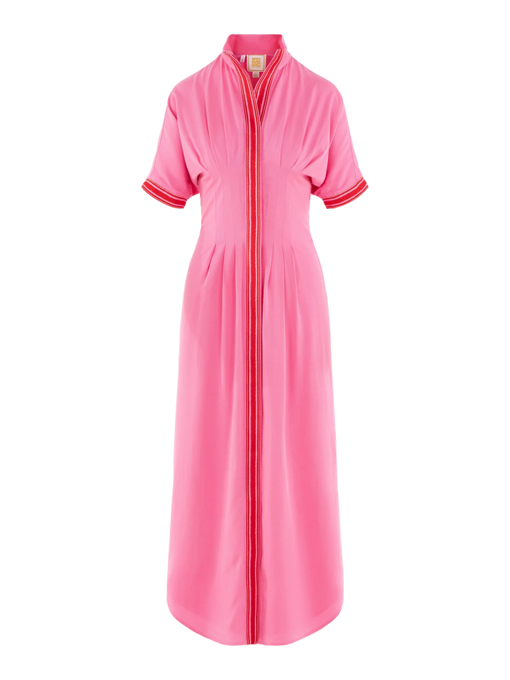 Georgia Dress (Pink Carnation)