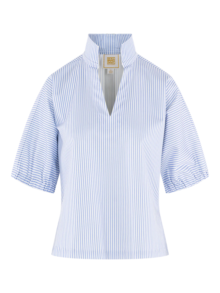 Poppy Top (Grapemist Stripe)