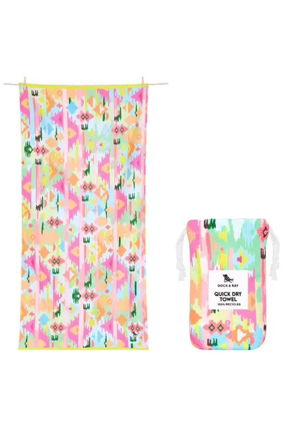 Quick Dry Towel  (Ibiza Glow) XL