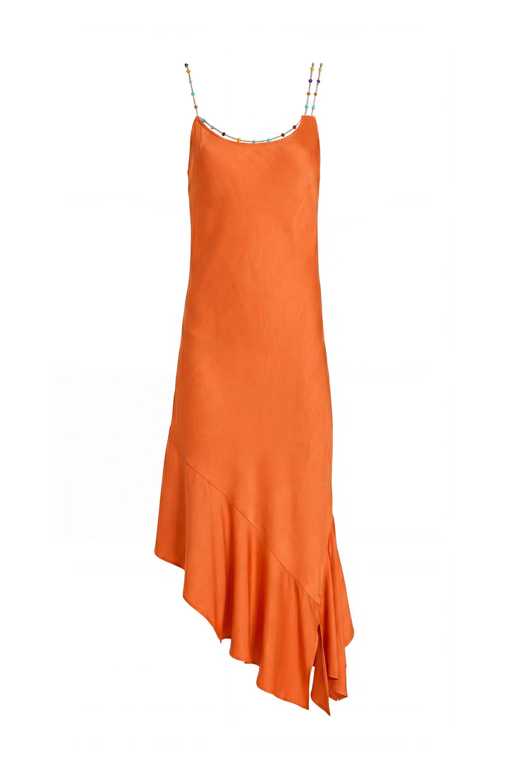 Eros Midi Dress (Pomelo)