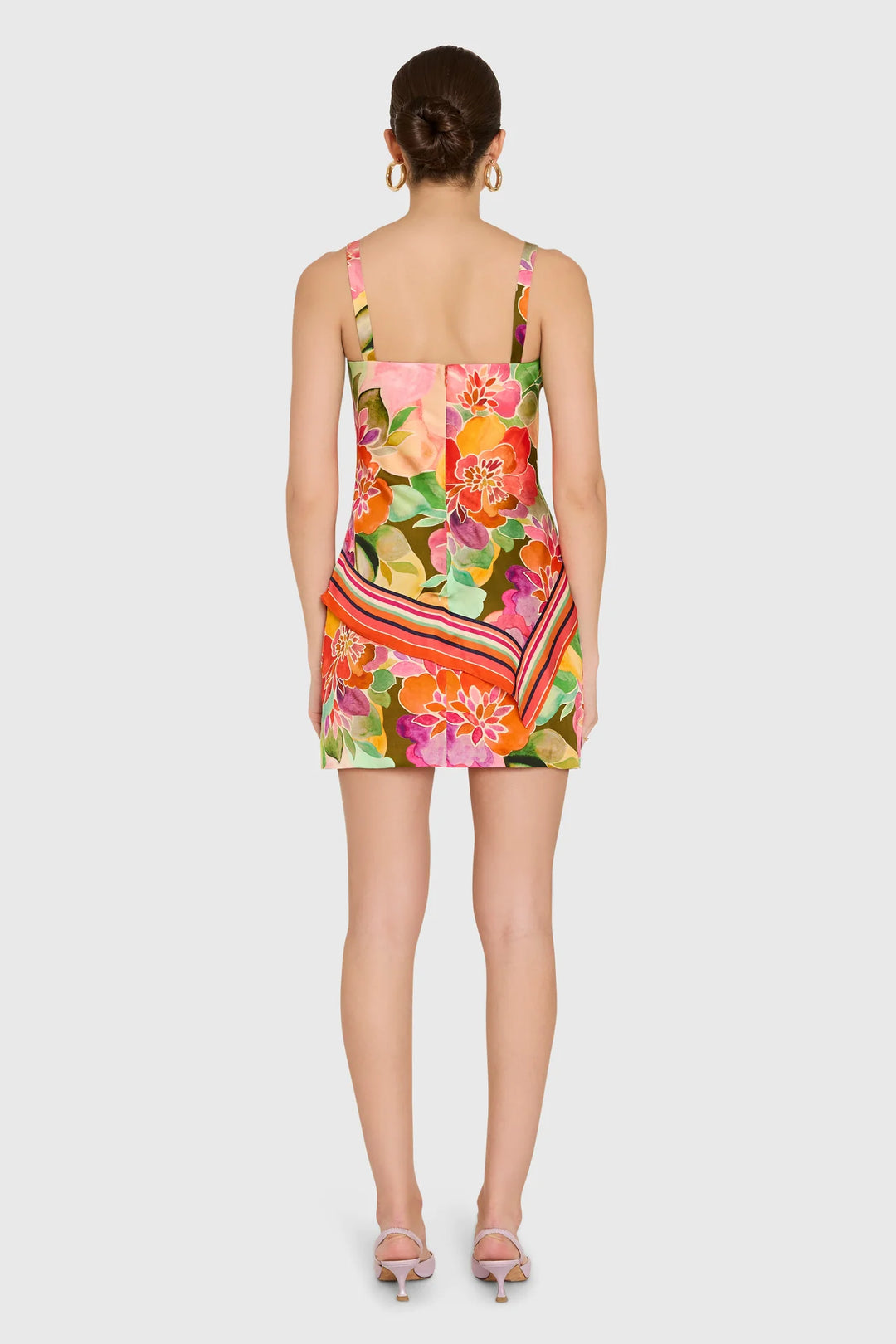 Keyshia Dress (Dominica Scarf Print)