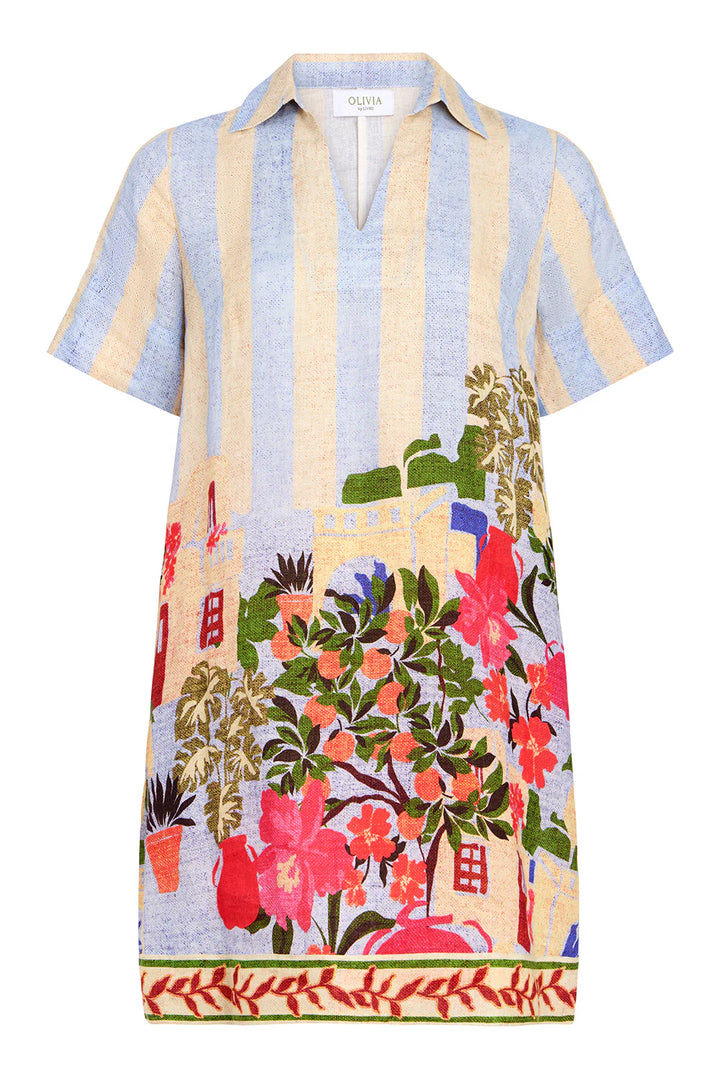Wells Dress (Village Stripes)