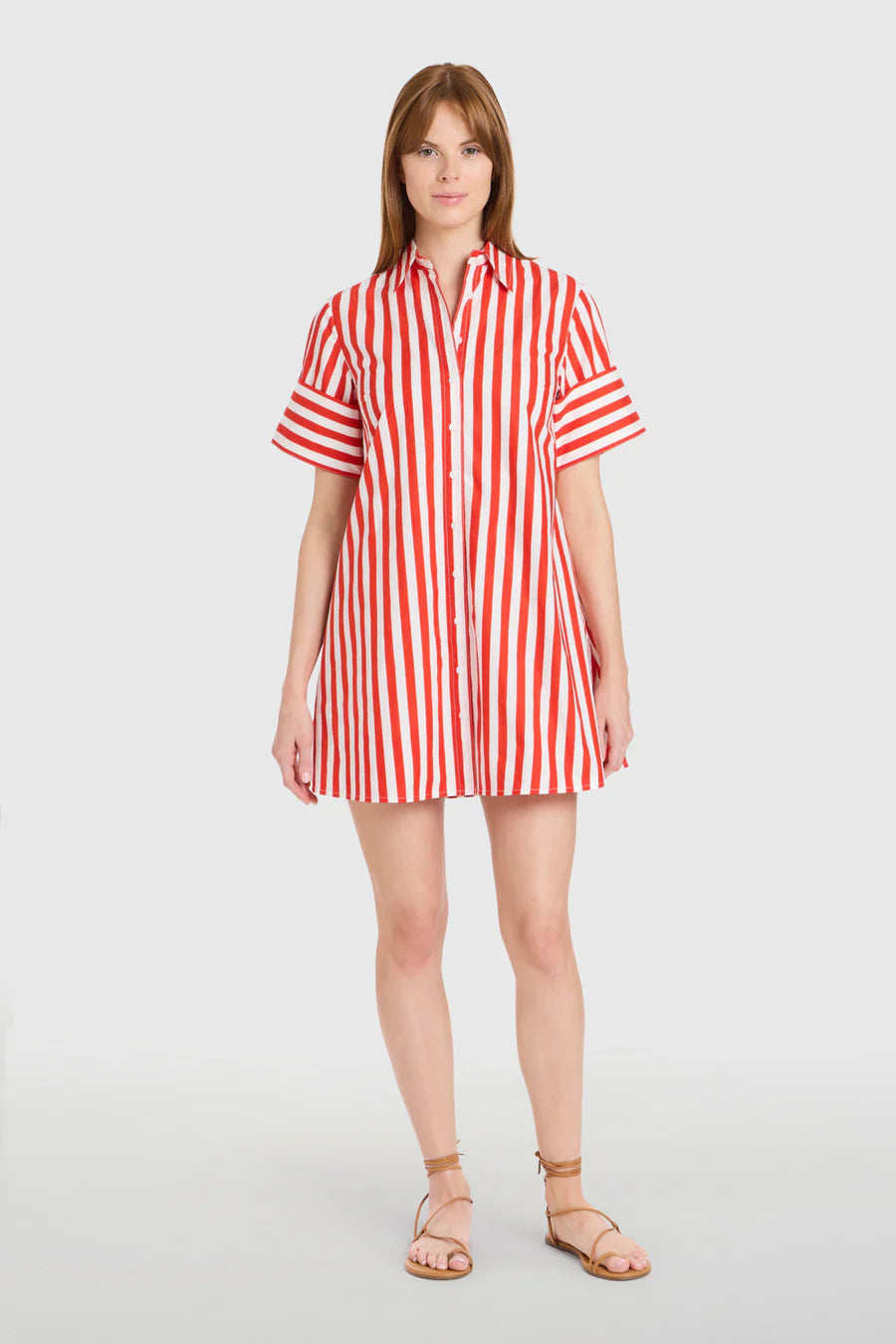 Dock Dress (Red Stripes)
