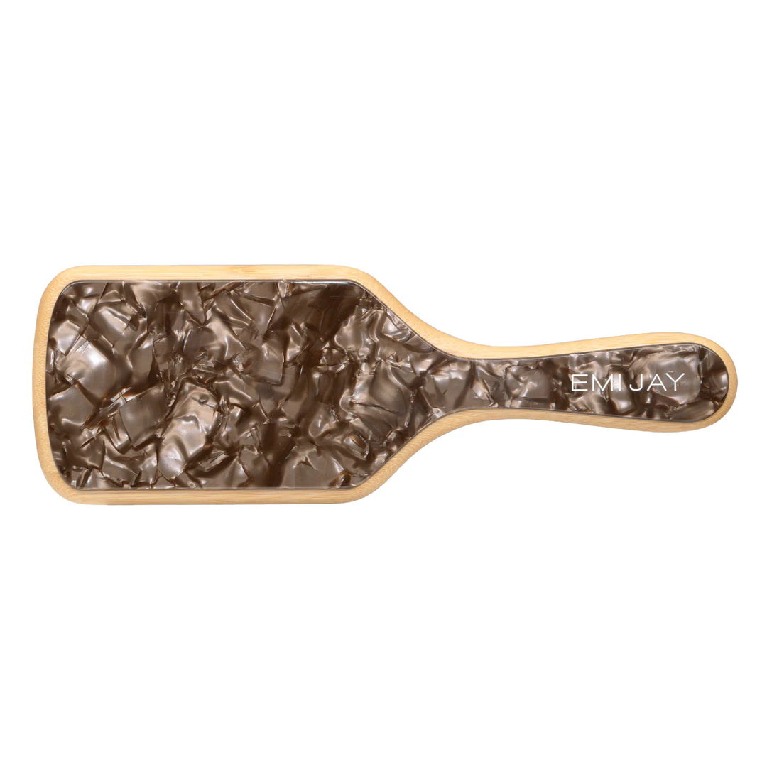 Bamboo Paddle Brush (Toasted Sugar)