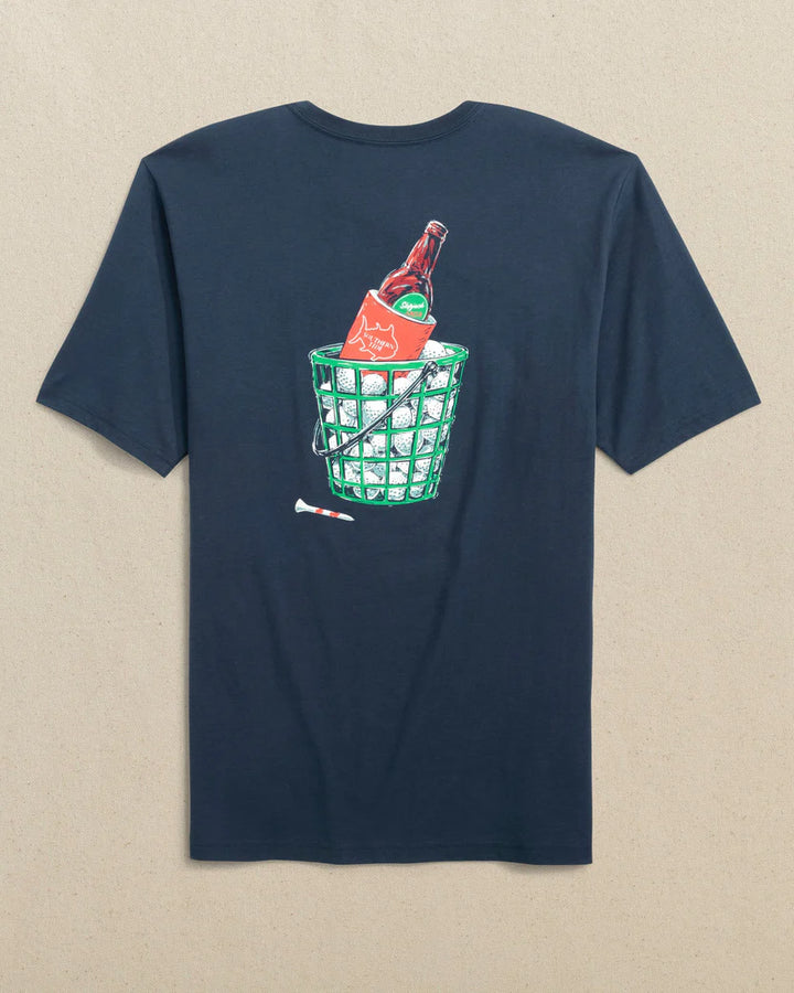 Basket of Beer Tee (Dress Blue)