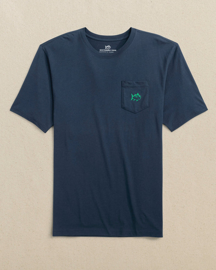 Basket of Beer Tee (Dress Blue)