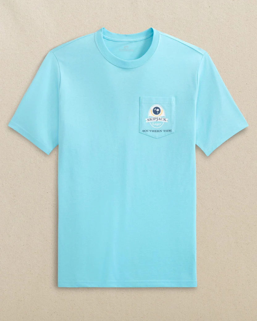 Beach Cheers Tee (Tropical Breeze Blue)