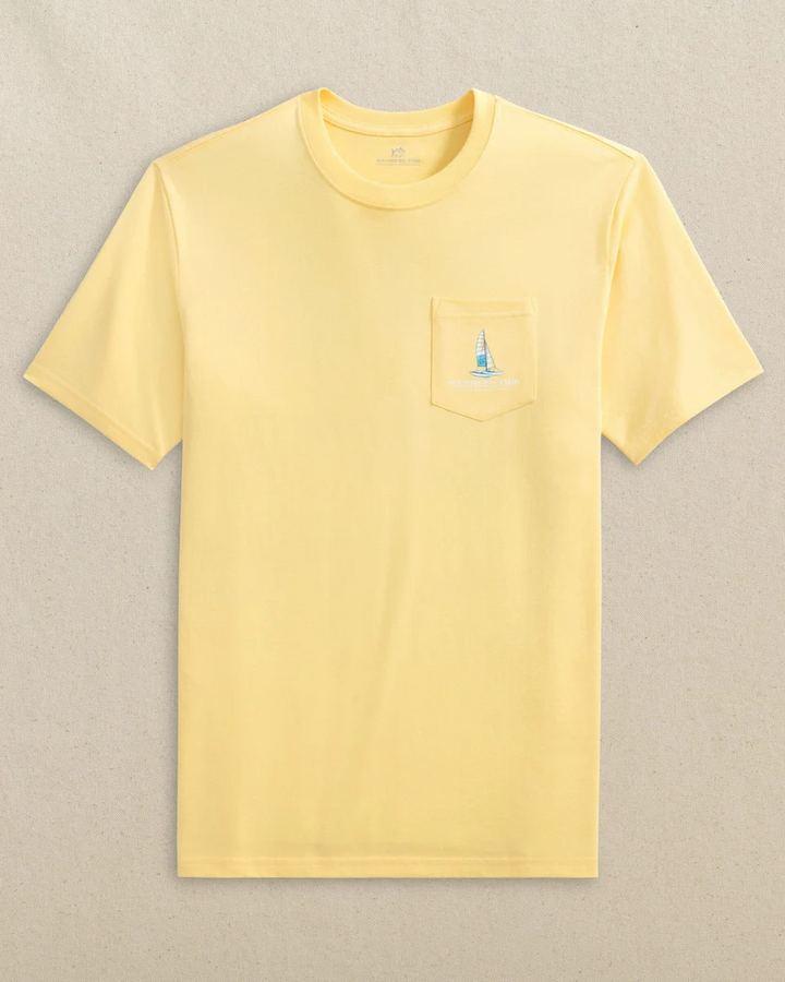 Beachside Catamarans Tee (Pineapple)