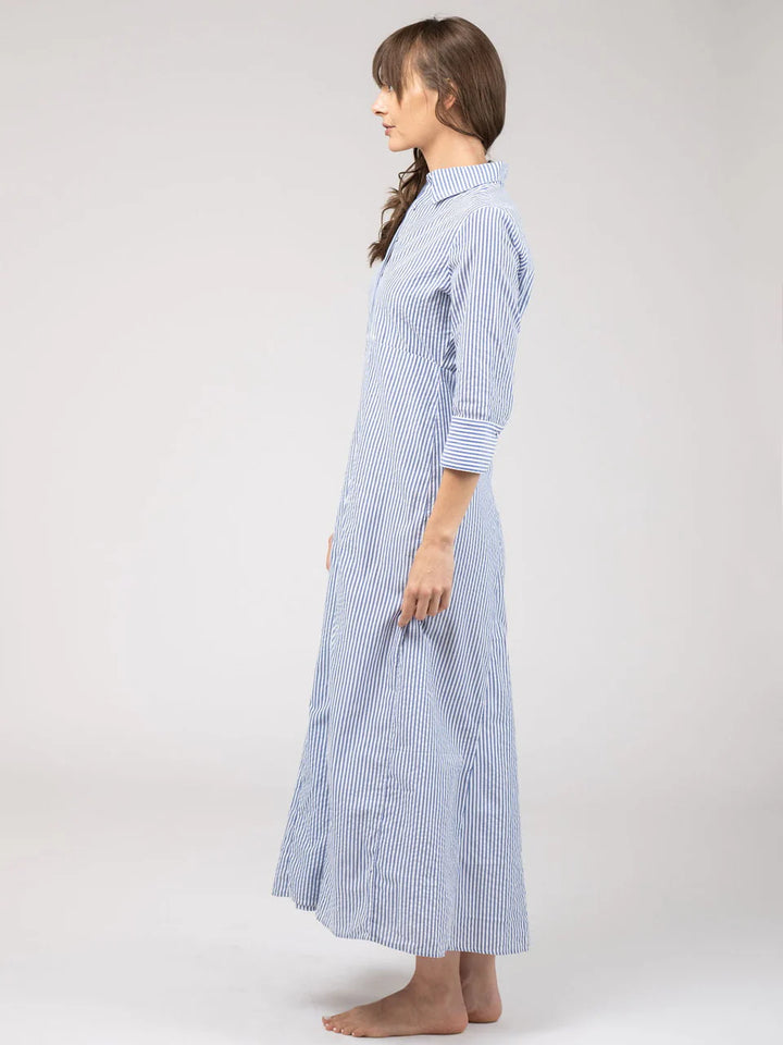 Alexa Dress (Navy Blue)
