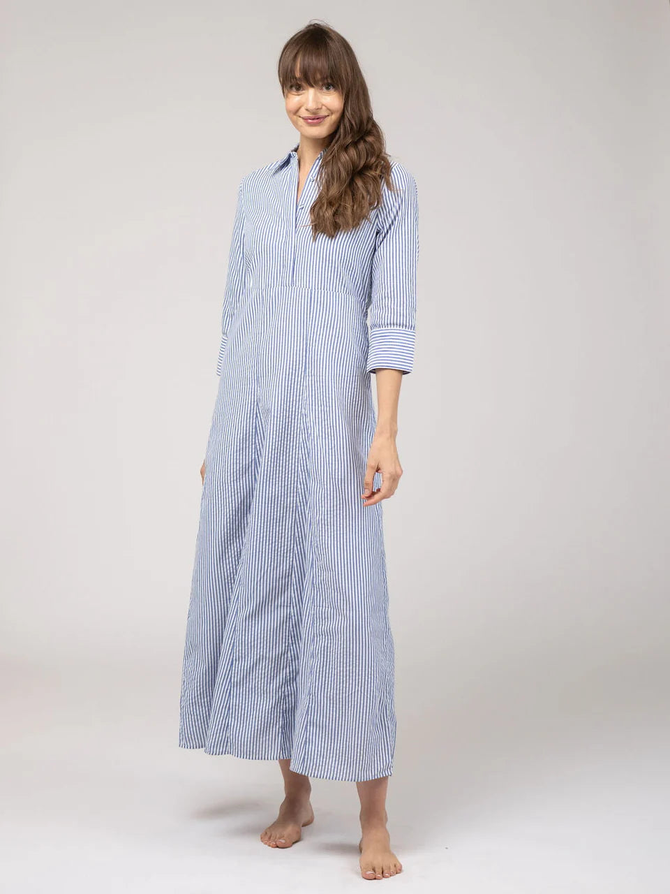 Alexa Dress (Navy Blue)