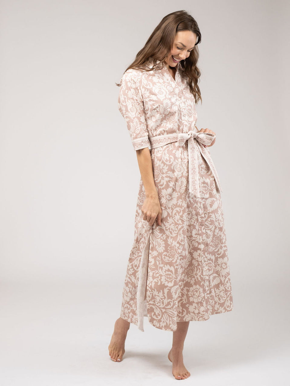 Eloise Dress (Beige)