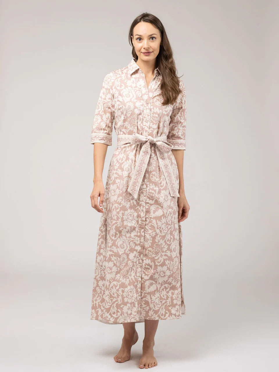 Eloise Dress (Beige)