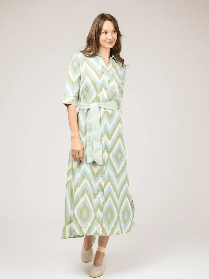 Eloise Dress (Terrain Ikat)
