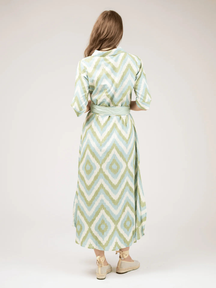 Eloise Dress (Terrain Ikat)