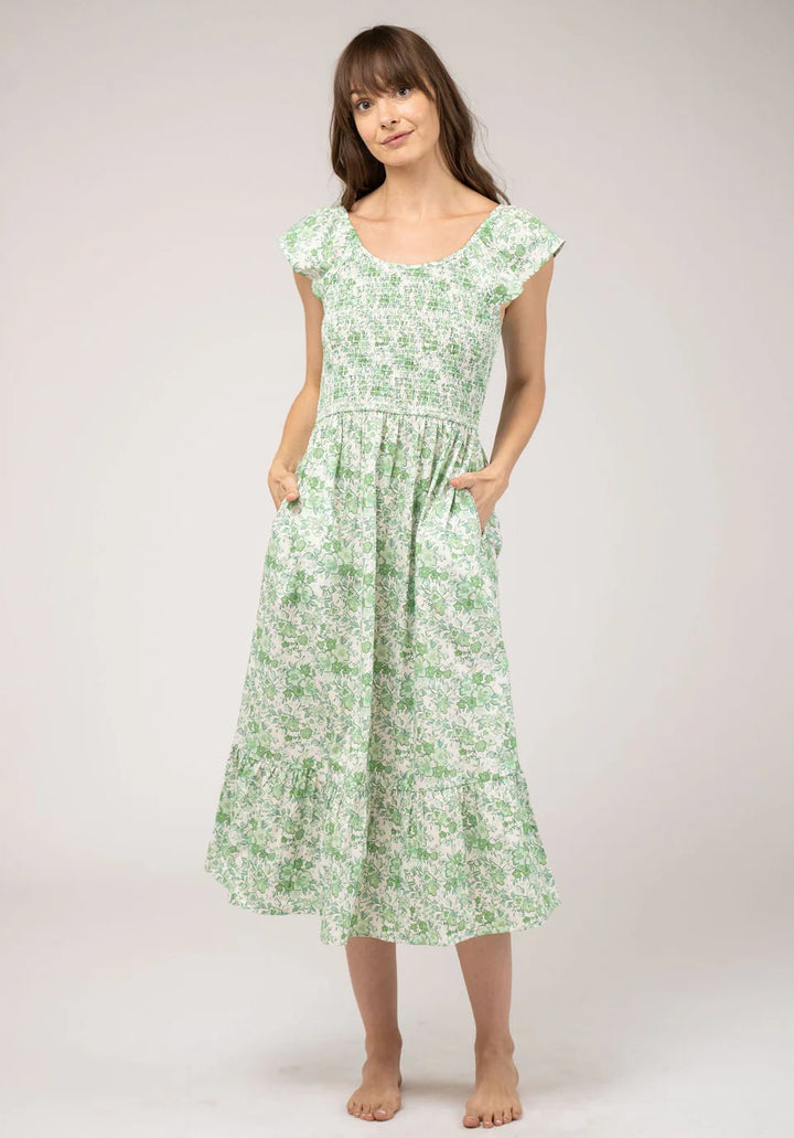 Goldie Dress (Garden Green)