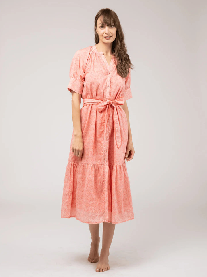 Jane Dress (Pink Swirl)
