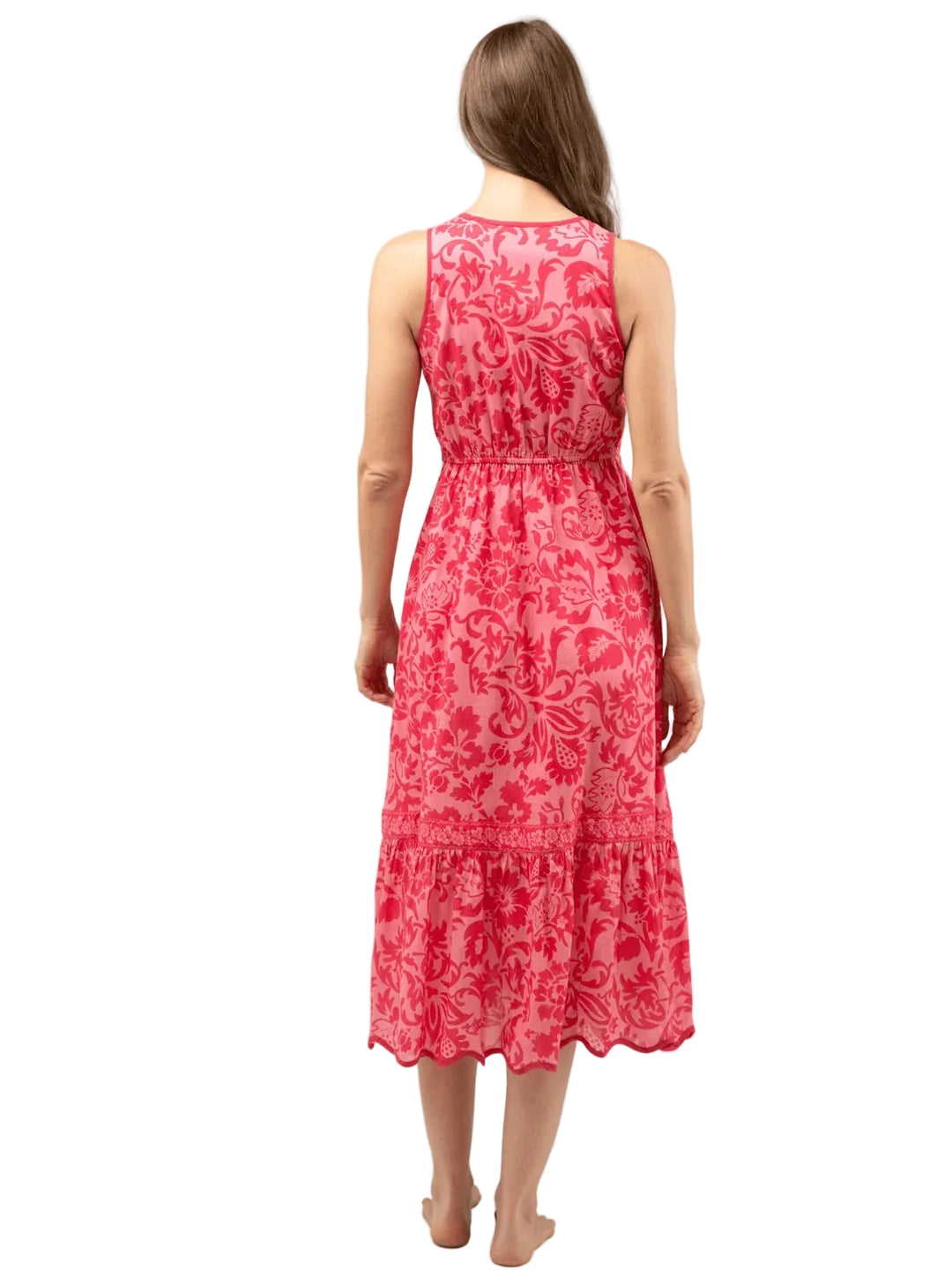 Lina Dress (Flore Pink)