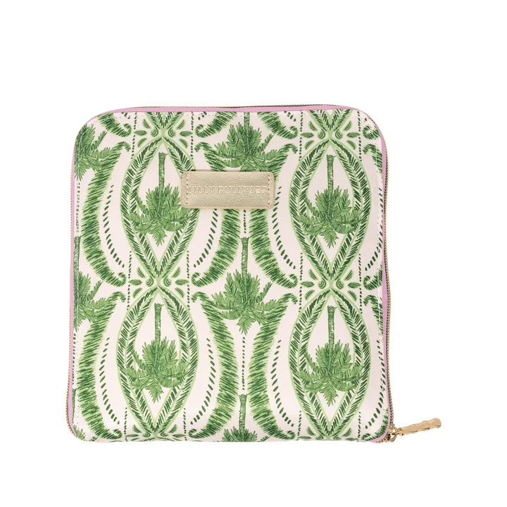 Packable Tote (Textured Palm Stripe)