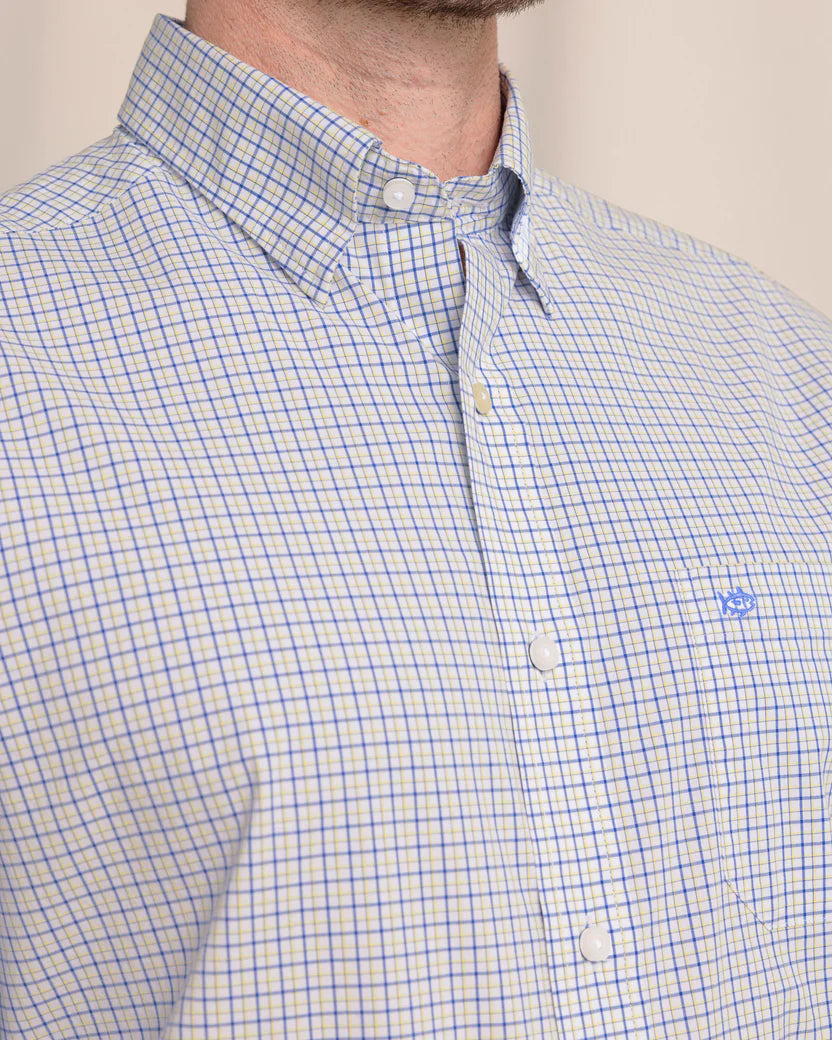 Charleston Balfour Plaid Sportshirt (Blue Lolite)