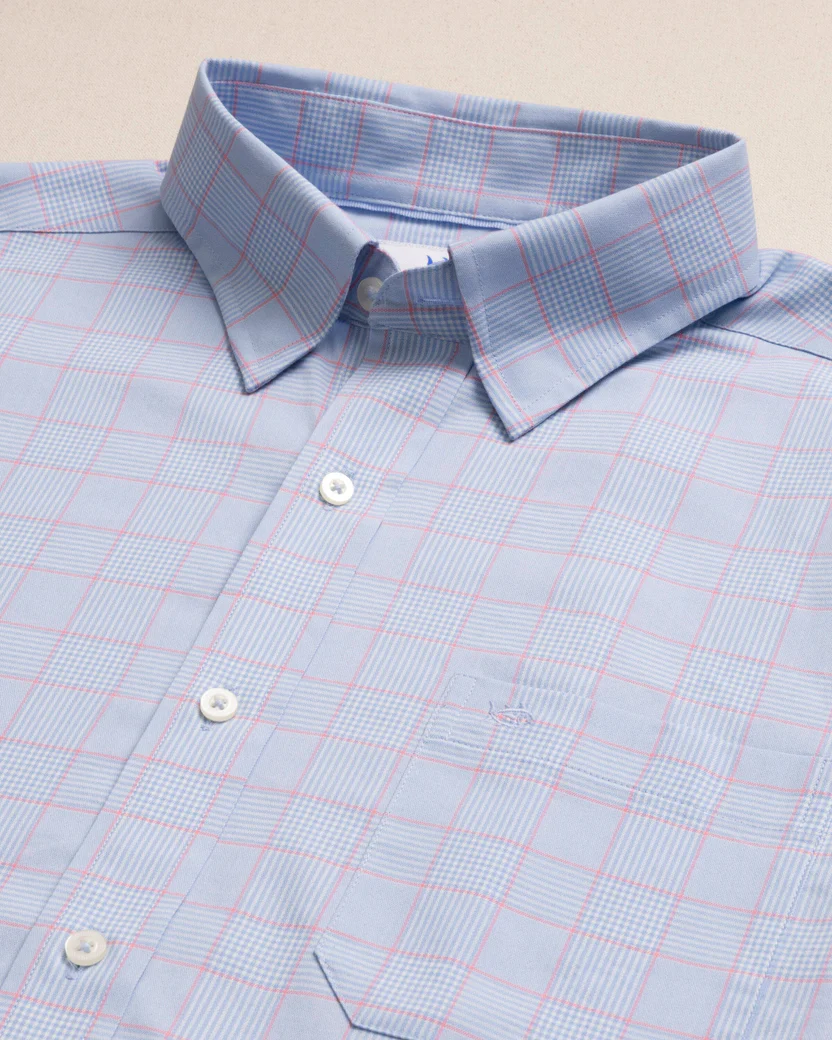 Charleston Coral Springs Plaid Sportshirt (Ocean Channel)