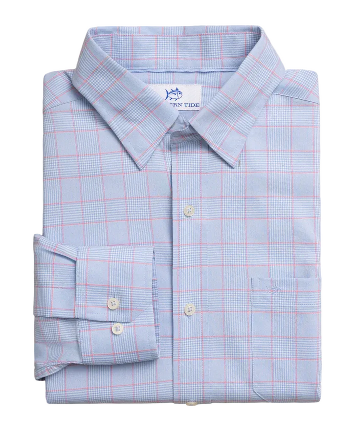 Charleston Coral Springs Plaid Sportshirt (Ocean Channel)