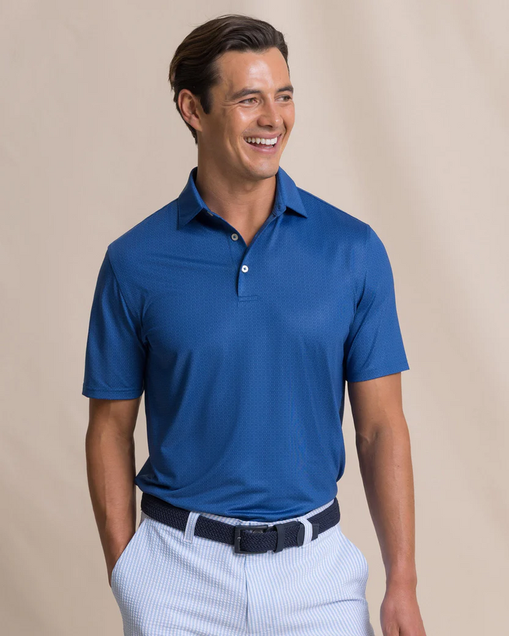 Driver Seaside Geo Polo (Nautical Blue)