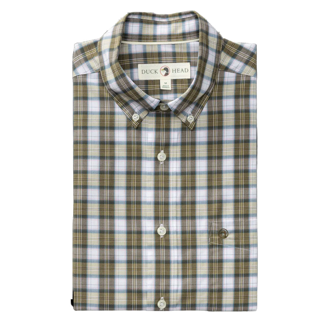 Denton Plaid (Mossy Bark)